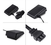 pieza de pedal controlador de pie para máquina de coser Singer, enchufe UE-HUA