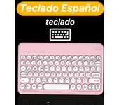 CASEPOKE wireless bluetooth round key silent keyboard suitable For Samsung Xiaomi Google Huawei iPad mobile  keyboard and mouse