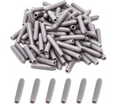 Tapas para lavavajillas [100 piezas], cubierta para cesta de lavavajillas, tapa para lavavajillas para proteger los pasadores de la cesta de platos, a prueba de óxido (gris)