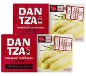 Espárragos blancos de Navarra extra Dantza 6-10 piezas 185 g pack de 2