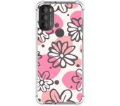 Funda Silicona Antigolpes para Motorola Moto G71 5G diseño Flores 09 Dibujos