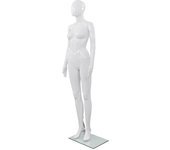 vidaXL Maniquí de Mujer Cuerpo Completo 175 cm Muñeco Modelo de Ropa Color Blanco,  Negro, y mas