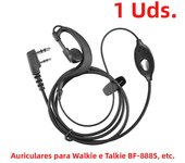 Original Earphones 2 Pin K Port Earphone For Baofeng Walkie Talkie UV-5R UV-82 BF-888S Headset