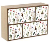 Caja-Joyero Versa Sansa 11 x 32 x 32 cm Madera MDF