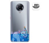 Tumundosmartphone Funda Gel Transparente para Xiaomi POCO F2 Pro diseño Hipo Dibujos