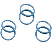 8/10mm Colorful Open Double Jump Ring DIY Jewelry Accessories Macaron Key Ring Colors Available