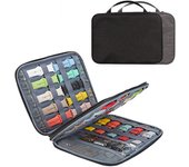 Watch Band Organizer - Watch Straps Holder Carrying Case Storage Bag Travel Pouch for Women Men Most Sizes of Watch Bands