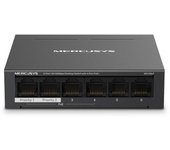 Mercusys MS106LP switch Gestionado Fast Ethernet (10/100) Energía sobre Ethernet (PoE) Negro
