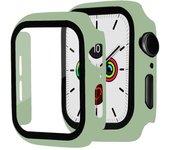 Cover for apple watch case 44mm 40mm 38mm 42mm iwatch case screen protector bumper Tempered Glass apple watch series 6 se 5 4 3
