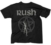 Rush - Vintage Starman - Men's T Shirt Black