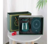USB Heating Mug Set Coaster Smart Ceramic Mug Heater Multi-Purpose Eco-Friendly Coffee Mug Heating Pad Tea
