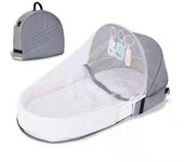 Cunas de bebé, cama biónica para recién nacido, protección contra mosquitos, cuna plegable, parachoques, nido de viaje al aire libre, cesta para dormir