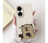 For Honor X5 Plus HonorX5 Phone Case Soft Matte Silicone Capa Huawei Honor X5Plus Funda Goothic Style Cartoon Flower Back Cover