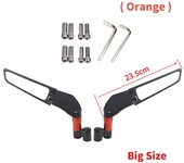 Rearview Mirror SXR125 For Aprilia Max 250 300 125 SR GT 200 SR APR300 Wind Wing Swivel Side Mirrors Retroviseur Espelhos Moto