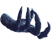 The Witch's Hand Wall Hanging Wall-mounted Simulation Hands Statue 3d Decorative Resin Art Open Hand Sculpture Декор Для Дома