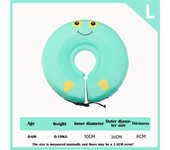 Flotador No inflable para Bebé, anillo de Cuello, paño 3D suave, Juego Infantil de flotación para Piscina, anillos de Nación para Bebé, herramienta de apridación