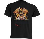 Queen Camiseta Básica Hombre Manga Corta 100% Algodón
