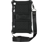 Silicone Case for Samsung Tab A7 Lite 8.7 Inch 2021 T220 T225 Tablet Case Tablet Stand with Pen and Strap ,Black