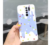 For Redmi 9 Phone Case 6.53 inch Xiaimi Redmi 9 Soft Silicone Phone Cases TPU Back Cover On Capa Redmi9 Cute Bear Cartoon Bumper