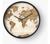 Reloj De Pared 25cm Bosque de Verano=4351