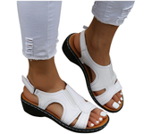 Zapatos De cuña De verano para Mujer, Sandalias ortopédicas, zapatos cómodos huecos para Mujer, Sandalias De talla grande, Sandalias De playa ligeras De Mujer