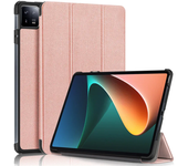 For Xiaomi Pad 6 Case 11 inch Tri-Fold Leather Painted Hard Smart Cover For Funda Xiaomi Pad 6 Mi Pad 6 Pro Case