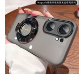 Para Xiaomi Poco X7 Pro POCO X7 funda dura de piel de oveja con soporte de anillo lente funda protectora trasera para Poco X7 Pro