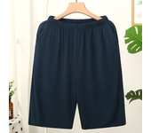 Pantalón corto para hombre, pantalón de chándal informal para correr, talla 6XL, pantalones cortos transpirables para el hogar, pantalones cortos de algodón liso para playa, bragas a rayas para hombre