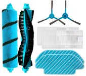 Side Roller Soft Brush Filter Mop Cloth Replacement Parts for Cecotec Conga 1690 Pro Robotic Vacuum Cleaner Spare Parts
