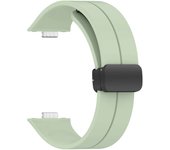 Applicable to Magnetic Silicone Smart Watch Strap, Sports Accessory for Huawei Fit 3