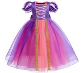 Princess dress for girls summer fantasy party clothes Aurora Rapunzel Cinderella Sleeping Beauty Carnival Christmas costume