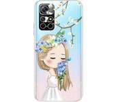 For Xiaomi Poco M4 Pro 5G Case Transparent Fashion Ultra Soft Colorful Printing Cover For Redmi Poco M4 PocoM4 Pro Silicone