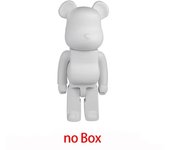 28cm Bear Statue Paint Block Bear Decor Desktop Ornaments Living Room Bear Floor Sculpture Home Decoration Kids Birthday Gifts