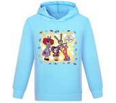 The Amazing Digital Circus Outfits Kids Boys Girls Tracksuit Hoodies Sweatshirt + Joggers Pants Set Sportswear