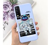 For Vivo Y20 V2029 Case Cute Astronaut Cartoon Soft Cover For Vivo Y20i Y20S Y20A Y20G Y11S Y12S VivoY20 Y 20i Shockproof Bumper