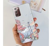 For Samsung Galaxy Note 20 Ultra Case Soft Silicone Clear Back Cover Camera Protective Samsung Note20 5G TPU Shell Painting Capa