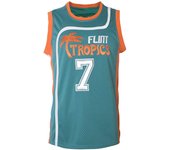 Camiseta de baloncesto de película personalizada para hombre, camiseta transpirable de malla #7 #11 #33 #00, camiseta sin mangas