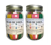 2PCS Bible Verses Jar for Emotions and Feelings,Bible Verses in A Jar,Scripture Jar,God's Encouragement,Prayer Request,A