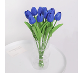 5/10Pcs Artificial Flowers Tulip Bouquet PE Fake Flowers Wedding Garden Decoration Outdoor Home Garden Bouquet Vase Decor Plants