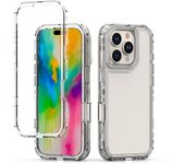3 IN 1 Multi-layer Protection Clear Phone Case For Motorola Moto G04 G05 G13 G14 G15 G23 G24 Power G34 G35 G53 G54 G55 G84 G85 E13 E15 Edge 40 Neo E20 E30 E40 Transparent Slim Protective Back Cover