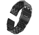 18mm 20mm 22mm 24mm Quick Release Solid Full Stainless Steel Watchbands For Huawei GT3 Pro 46 42mm Metal Business Bracelet