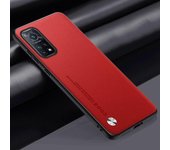 Caja de cuero de lujo de la PU para Xiaomi mi 10T pro mi10t contraportada caja del teléfono de protección de silicona mate para
