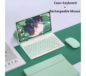 For Samsung Tab A8 Keyboard Case Mouse Bluetooth Wireless Spanish Keyboard Tablet Magnetic Cover Funda