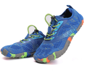 Nuevos zapatos acuáticos para niños, zapatillas deportivas coloridas para caminar para mujer, zapatillas para caminar en aguas arriba, zapatillas de agua de malla transpirable con cinco dedos para nadar