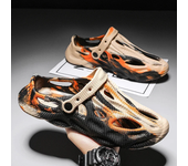 Los hombres zapatillas de camuflaje plataforma al aire libre zuecos de verano zapato de las mujeres sandalias de playa masculino suave EVA interior hogar diapositivas amante chanclas