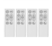 4X Replacement Remote Control for Dyson Pure Cool Link DP01 DP03 TP02 TP03 Air Purifier Fan Remote Control(Silver)