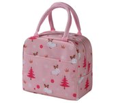 Portable Bag Thermal Insulated Lunch Box Tote Cooler Handbag Bento Pouch Dinner Container Food Storage Bags for kids women