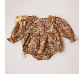 Baby Girl Clothes For 0-2Y Spring Soft Cotton Newborn Baby Girl Long Sleeves Romper Fashion Infant Clothing