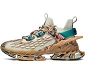 Guochao Nuevos Zapatos De Los Hombres De La Primavera Y El Otoño De La Tecnología De Sentido Correr Zapatos De Baloncesto Zapatos Deportivos Súper Ligero De Absorción De Choque Transpirable Zapatillas De Deporte De La Hoja De Correr