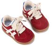 Coreano De Los Niños Retro Zapatos Deportivos De De Entrenamiento Primavera Y Otoño Nuevo Bebé Suave Fondo Tablero Zapatos Niñas Ligero Gump Zapatos De Tablero